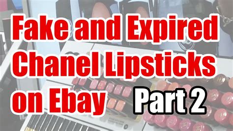 fake chanel lipstick ebay|chanel lipstick clearance.